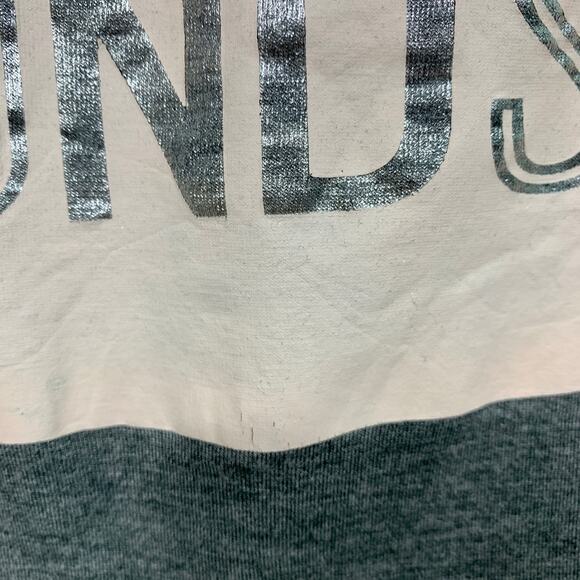 "Girls Just Wanna Have Funds" T-Shirt Logo Graphic Short Sleeve Top Size Large - Picture 8 of 8